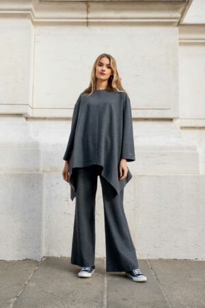 ensemble confortable gris en cotton