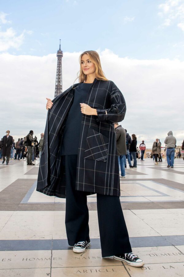 MANTEAU EMI A CARREAUX – Image 4