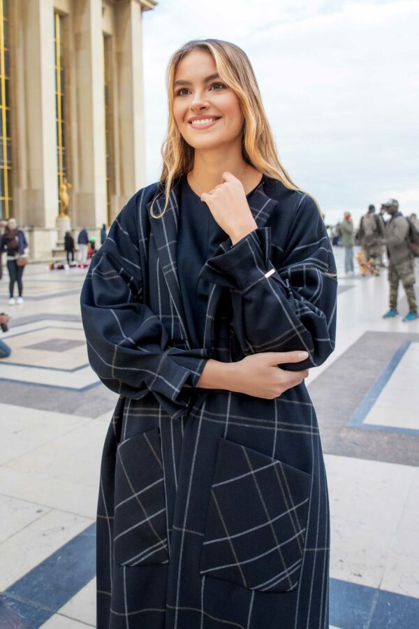 MANTEAU EMI A CARREAUX – Image 5