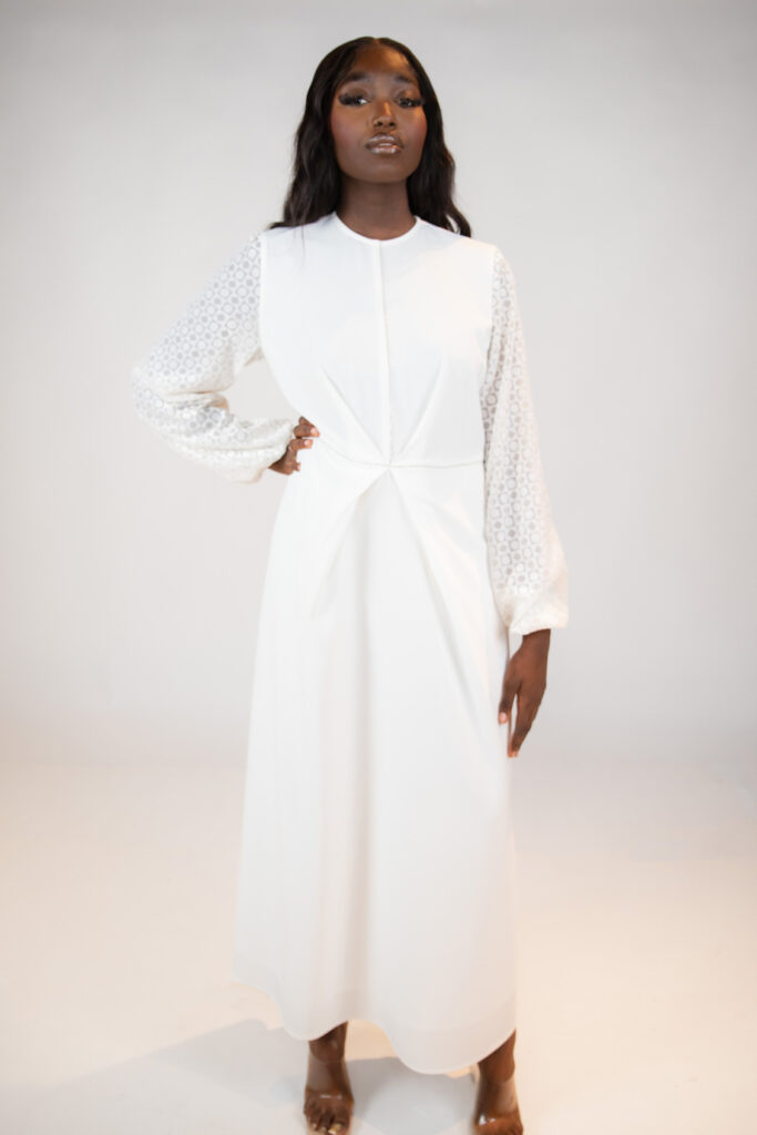robe blanche pour fêtes et occasions