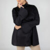 CHEMISE LUTÈCE COTON STRETCH NOIR
