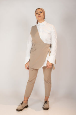 CEINTURE FREE STYLE - CAMEL