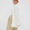 CHEMISE LUTÈCE COTON STRETCH BLANC CASSÉ – Image 3