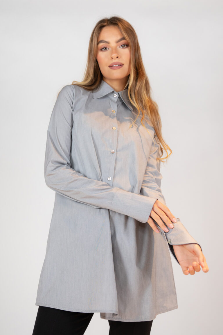 CHEMISE LUTÈCE GRISE